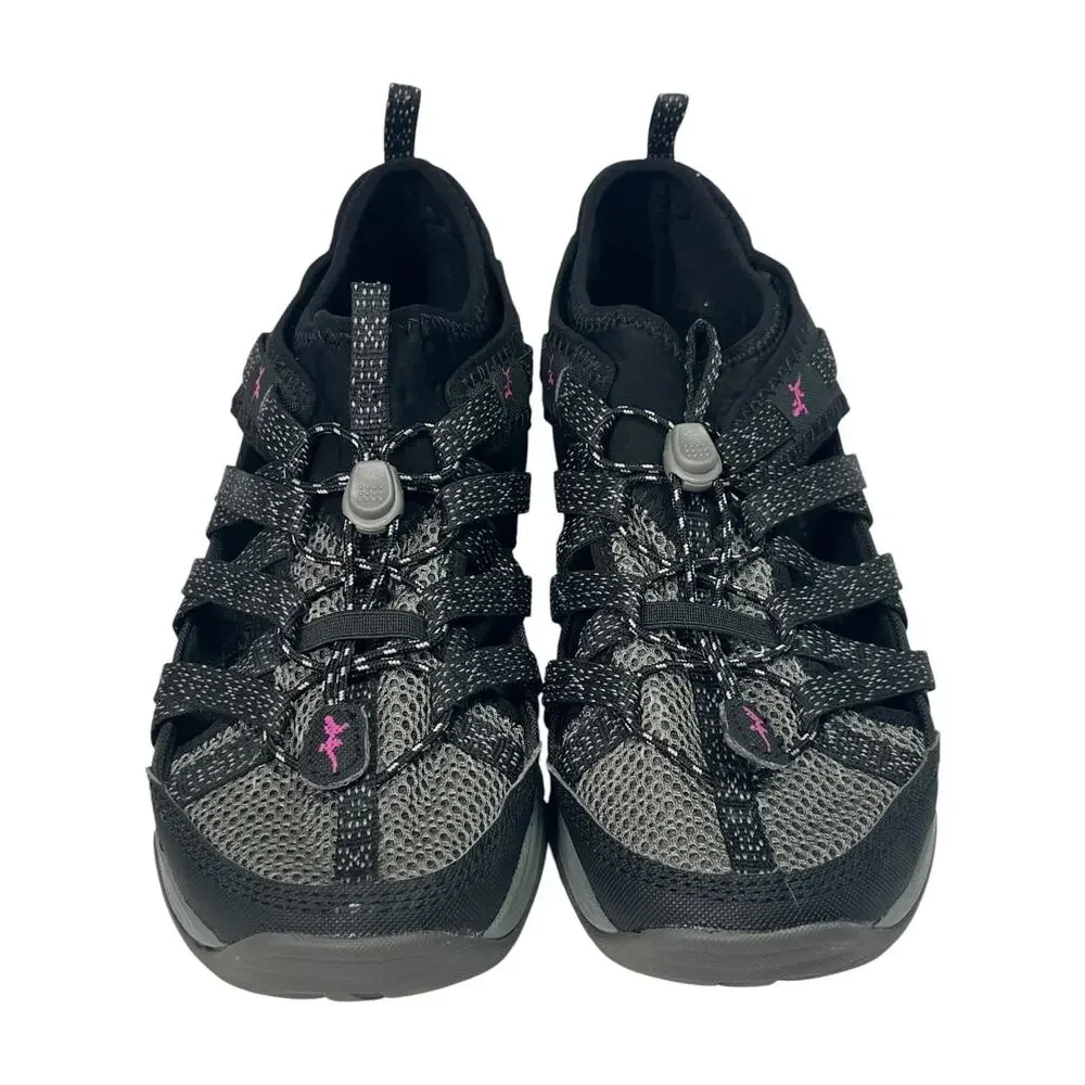 Chaco Outcross Evo 1 Womens 9 Black Water Hiking Shoes Closed Toe Trail Outdoors